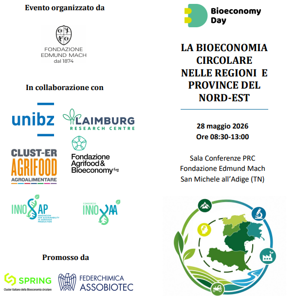 La Bioeconomia circolare nelle regioni del Nord Est